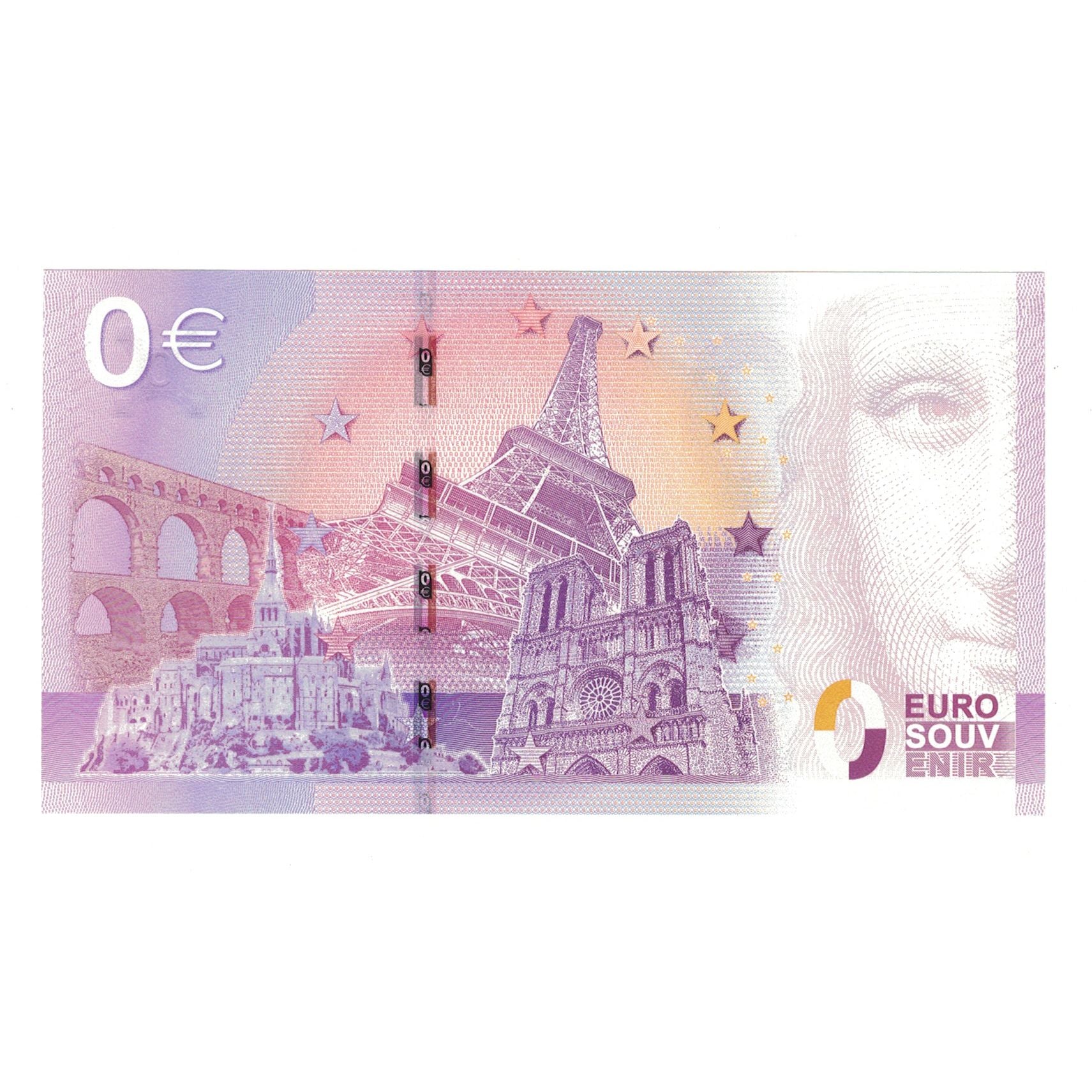 França, Tourist Banknote - 0 Euro, 2015, UEDW001084, GROTTE AVEN ARMAND