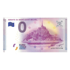 França, Tourist Banknote - 0 Euro, 2015, UEBF003298, ABBAYE DU MONT SAINT