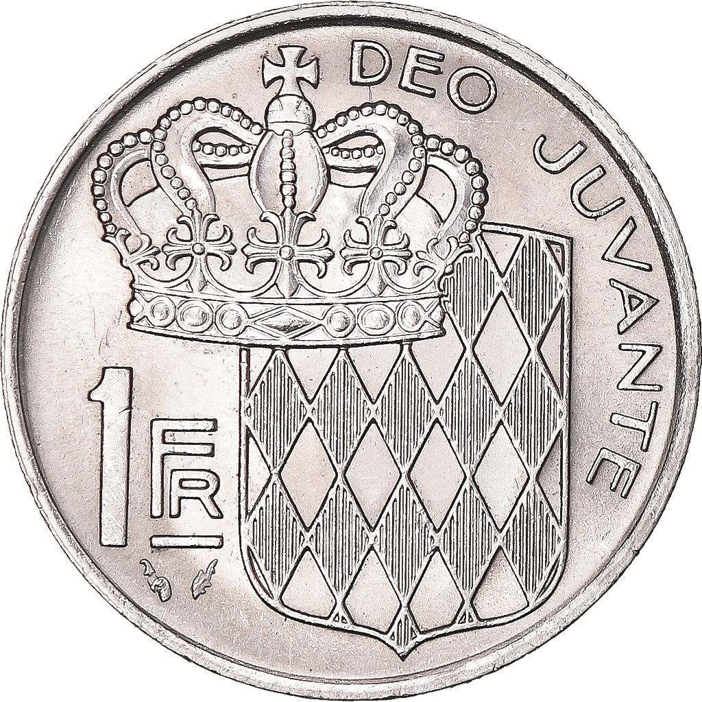 Coin, Monaco, Franc, 1977