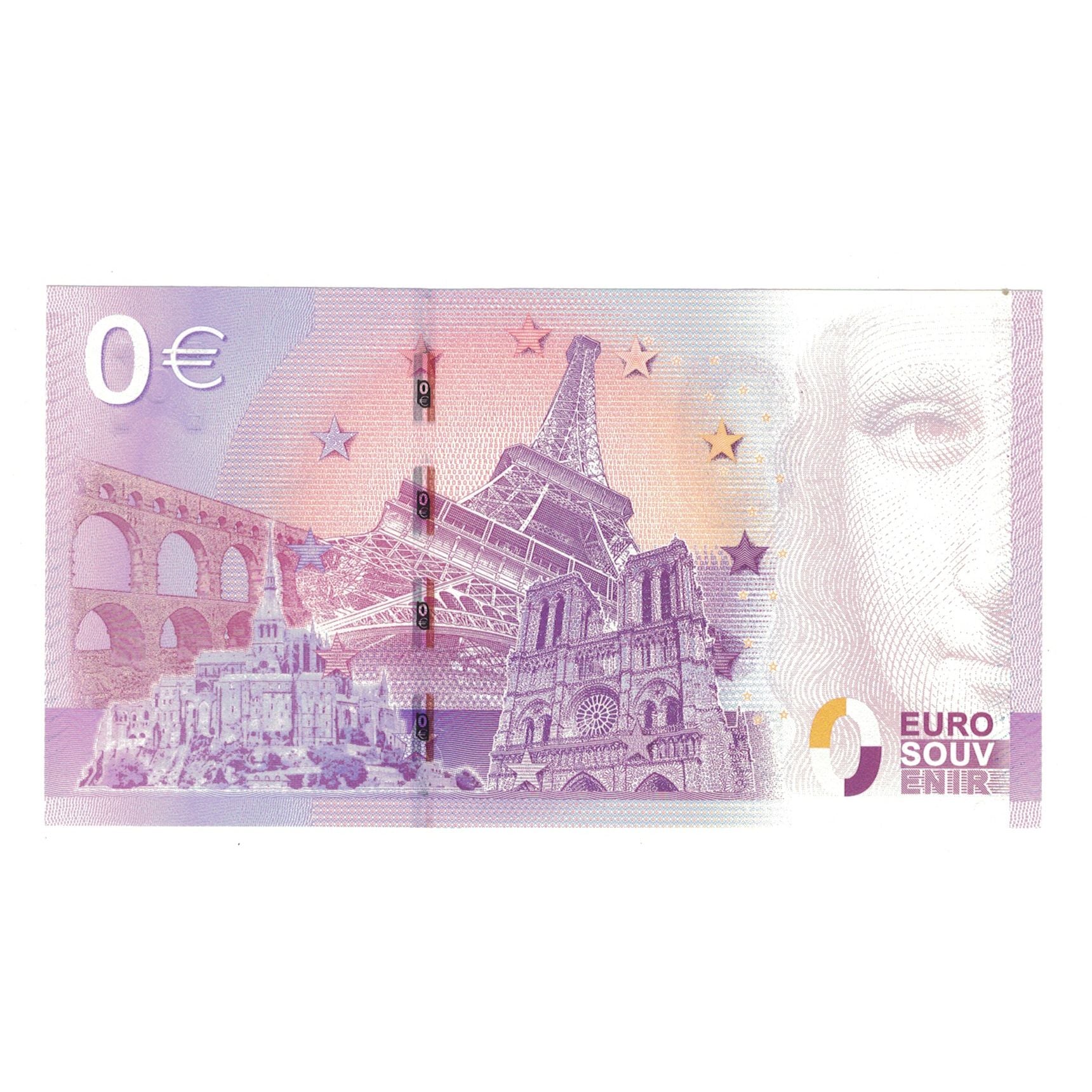 France, Tourist Banknote - 0 Euro, 2015, UEDC000208, UTAH BEACH MUSEE DU