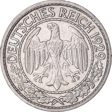 Coin, Germany, 50 Reichspfennig, 1929