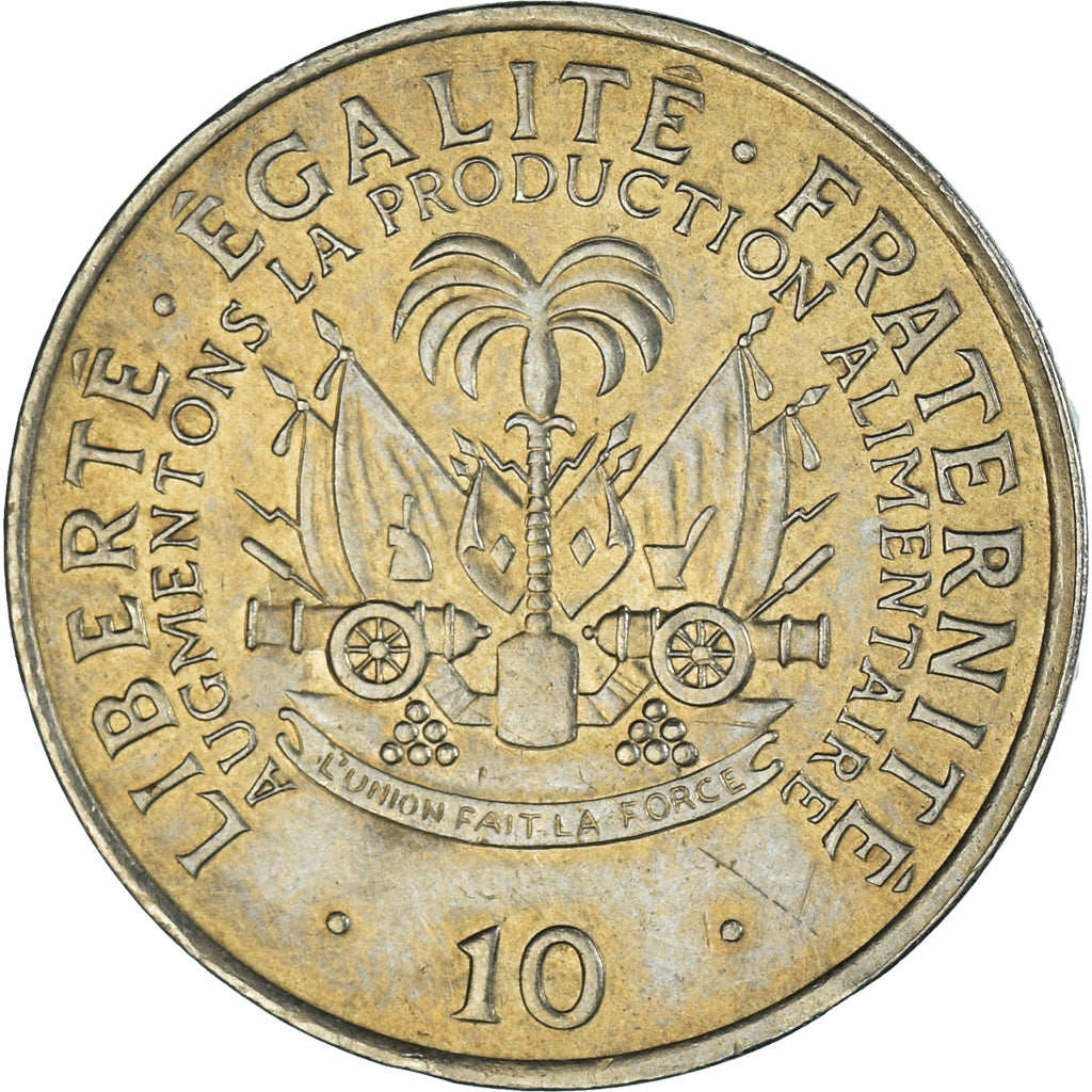 Monnaie, Haïti, 10 Centimes, 1983