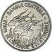 Moeda, ESTADOS AFRICANOS EQUATORIAIS, 100 Francs, 1967