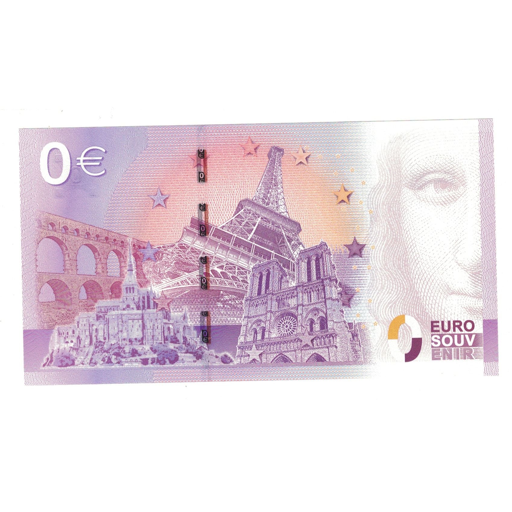 France, Tourist Banknote - 0 Euro, 2015, UEBZ008174, LA COUPOLE, CENTRE