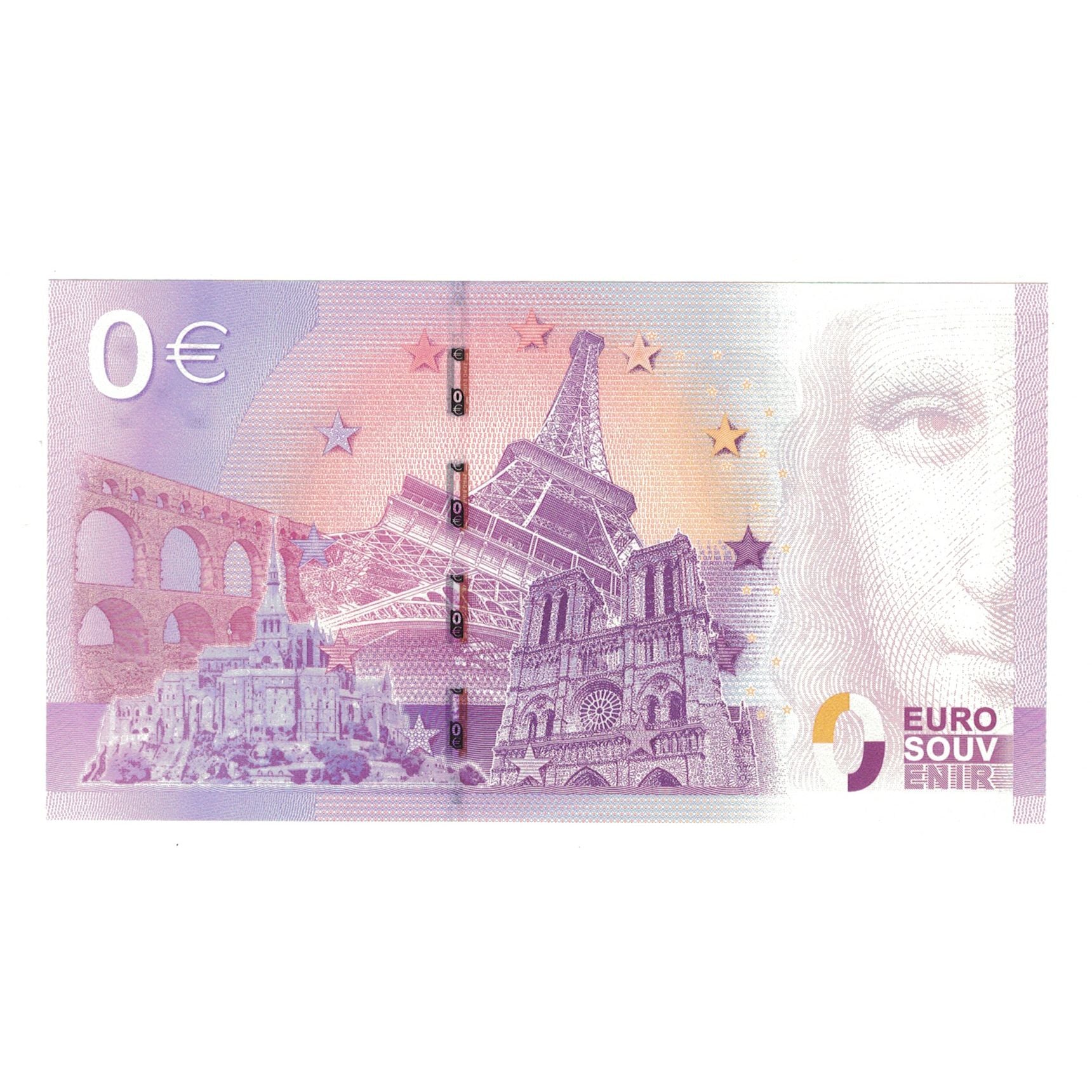 Francia, Tourist Banknote - 0 Euro, 2015, UEDT000334, LE BLOCKHAUS