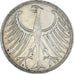 Moeda, ALEMANHA - REPÚBLICA FEDERAL, 5 Mark, 1966