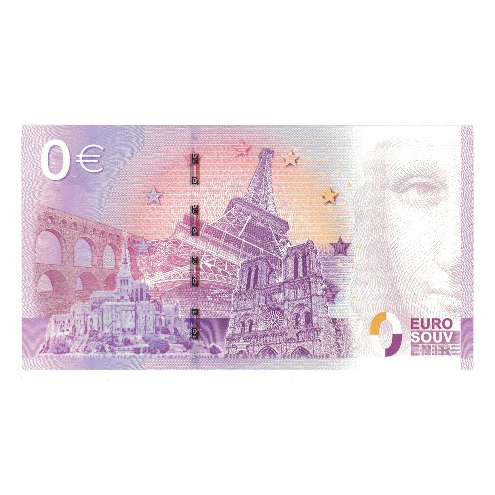 Francia, Tourist Banknote - 0 Euro, 2015, UEBS009033, CHATEAU DE MUROL, FDS