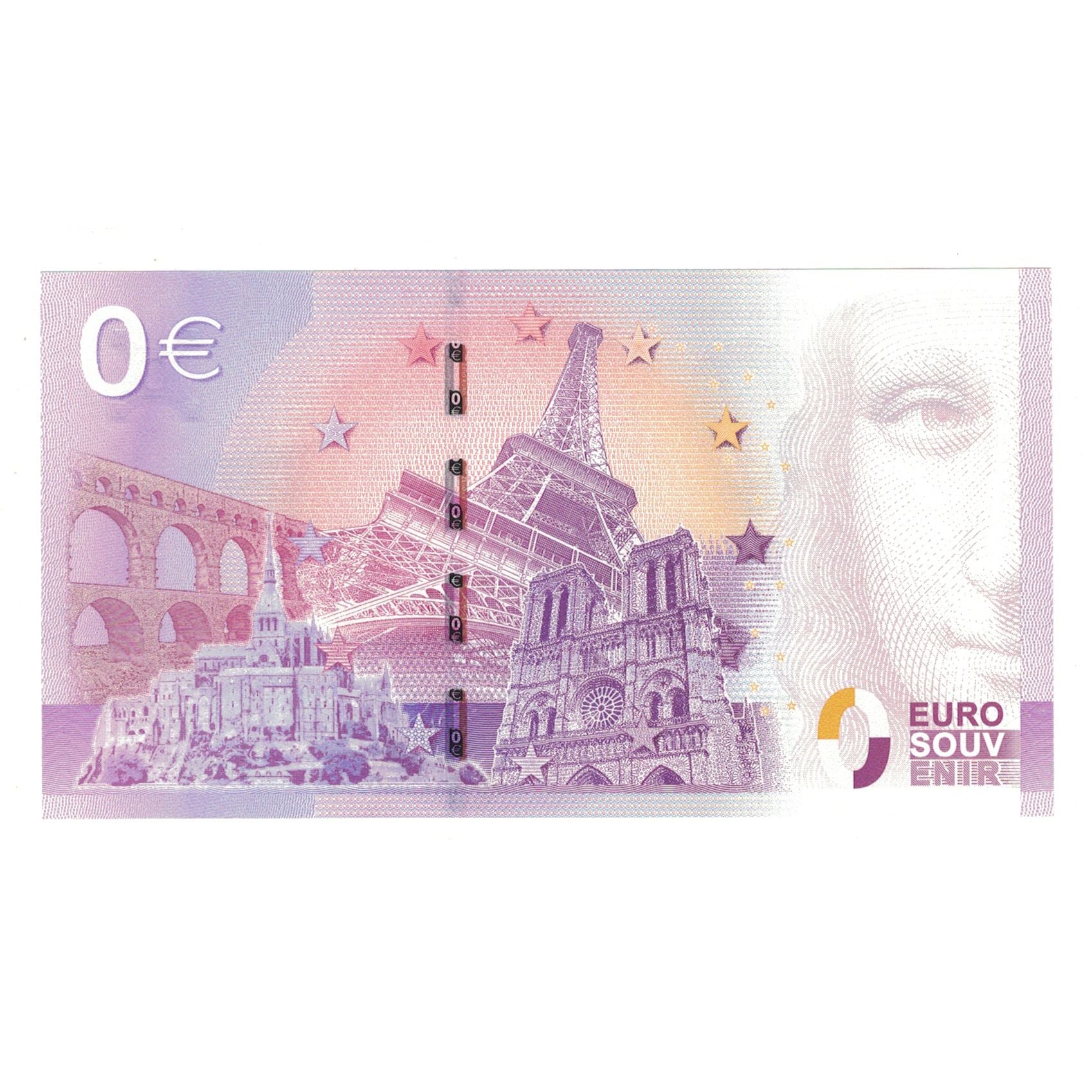 France, Tourist Banknote - 0 Euro, 2015, UEBN005377, LE TRAIN DE LA RHUNE