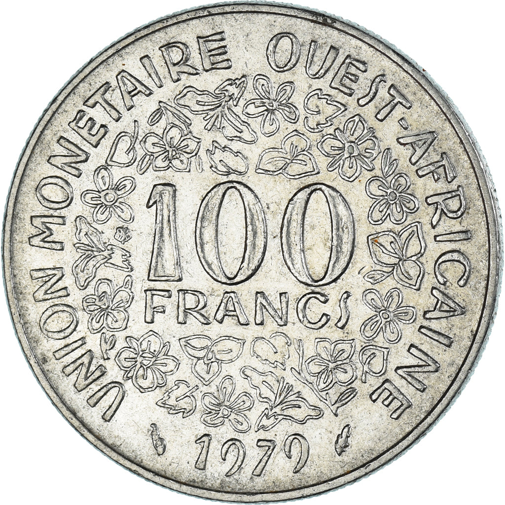 Münze, West African States, 100 Francs, 1979