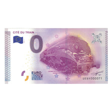 France, Tourist Banknote - 0 Euro, 2015, UEBU000071, CITE DU TRAIN, UNC(65-70)