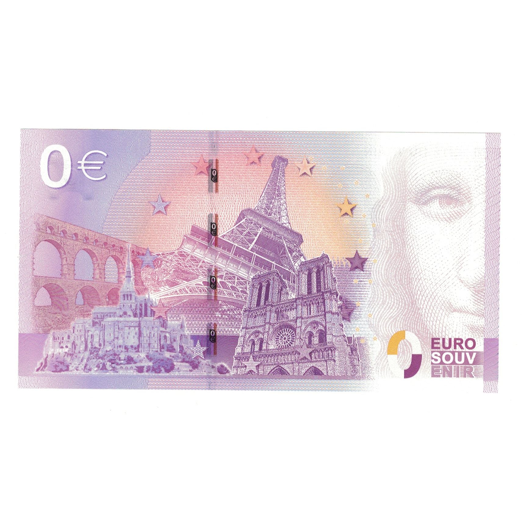 France, Tourist Banknote - 0 Euro, 2015, UEBU000071, CITE DU TRAIN, UNC(65-70)