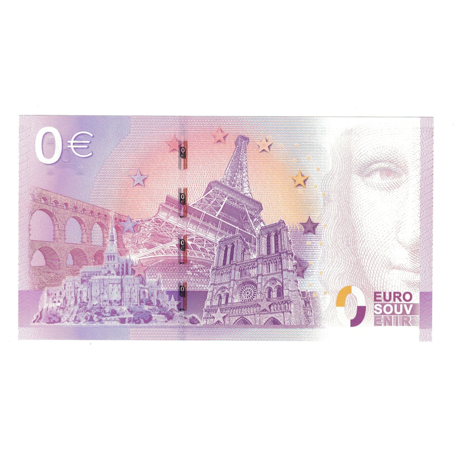 Francja, Tourist Banknote - 0 Euro, 2015, UECW004090, CATACOMBES DE PARIS