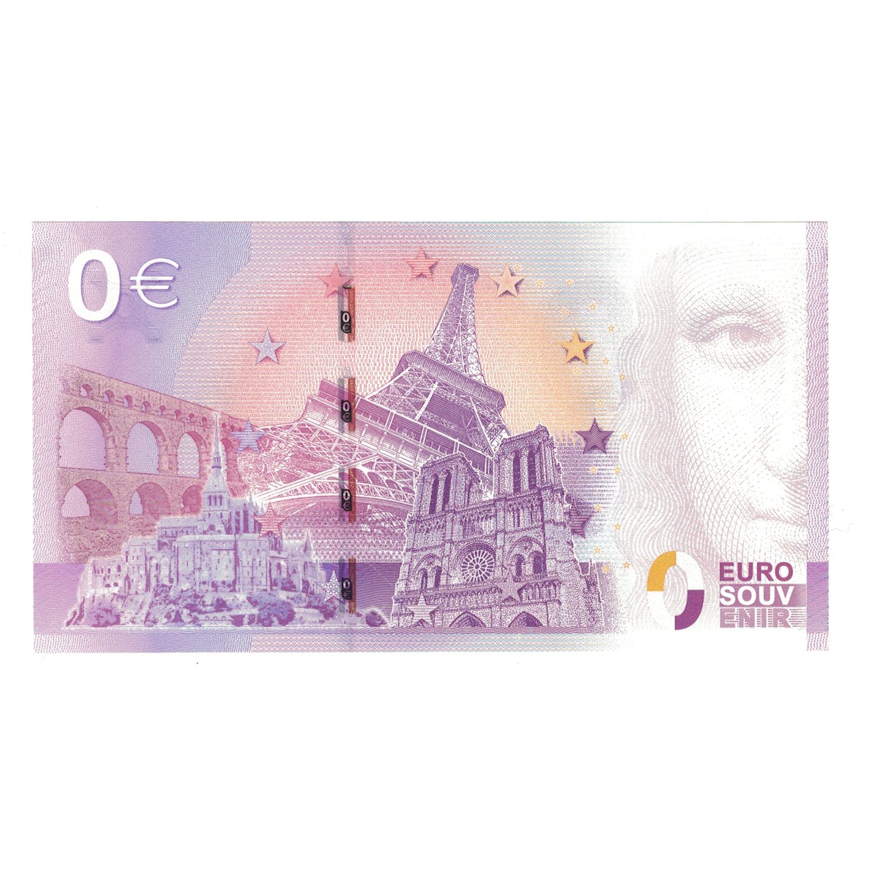Francia, Tourist Banknote - 0 Euro, 2015, UEBM008009, LE MONT VENTOUX 1912m, UNC