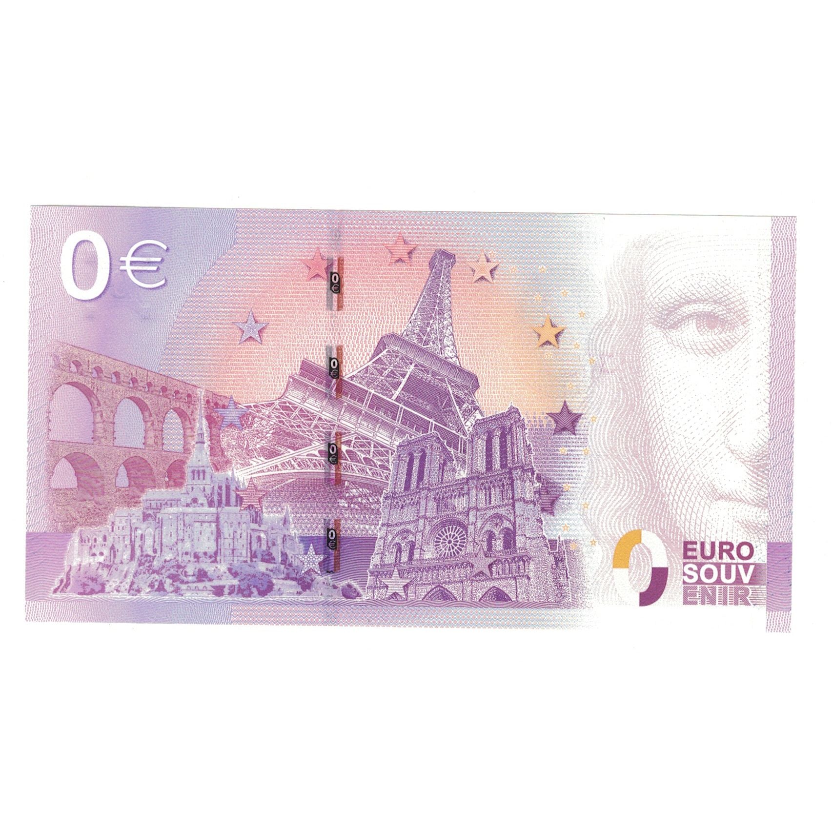 Francia, Tourist Banknote - 0 Euro, 2015, UECP001967, FUTUROSCOPE, UNC