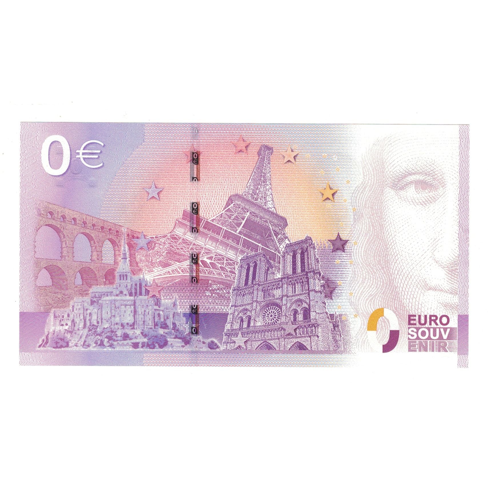 France, Tourist Banknote - 0 Euro, 2015, UEDS001883, LION DE BELFORT AUGUSTE