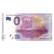 France, Billet Touristique - 0 Euro, 2016, UEGQ008504, LA CITE DU VIN BORDEAUX