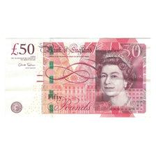 Banknote, Great Britain, 50 Pounds, 2010, KM:393a, AU(50-53)