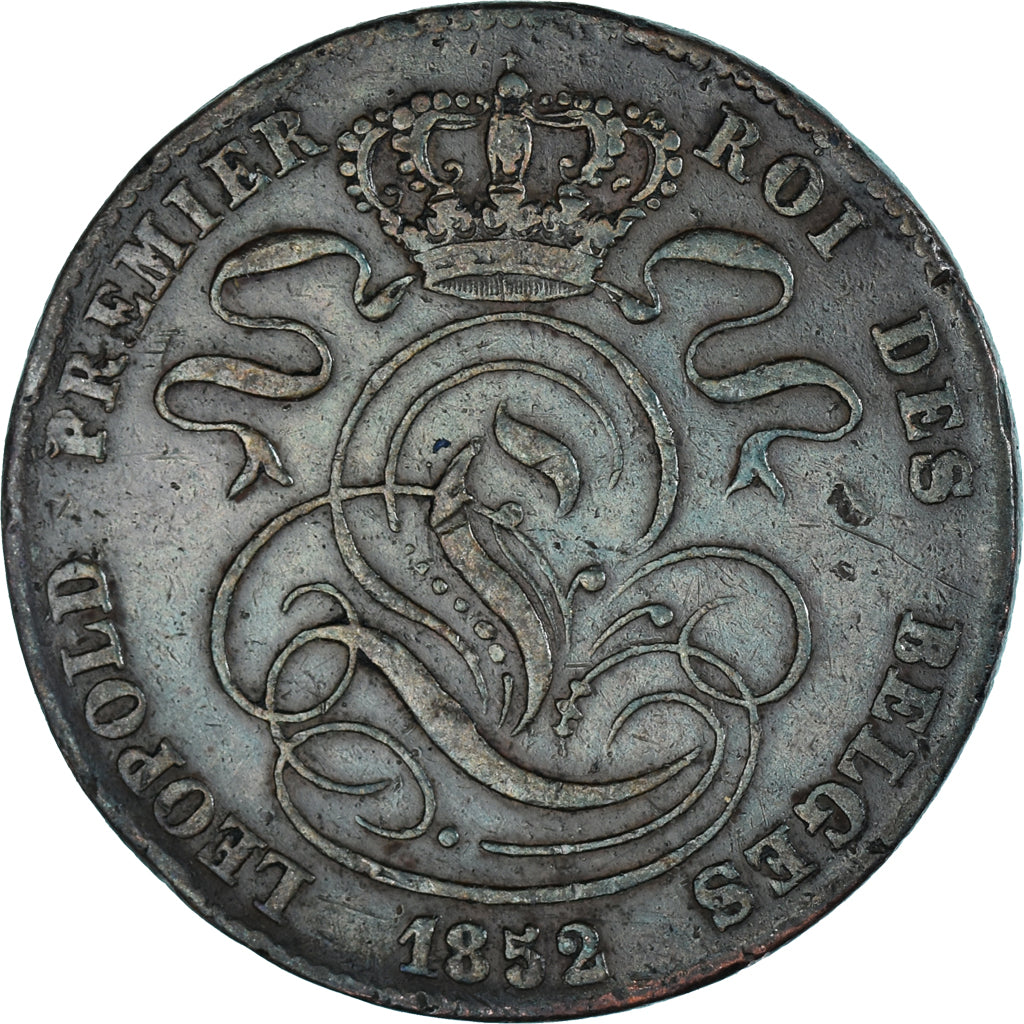 Moneta, Belgio, 5 Centimes, 1852