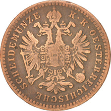 Austria, Franz Joseph I, Kreuzer, 1859, Vienna, TB+, Copper, KM:2186, 19.25