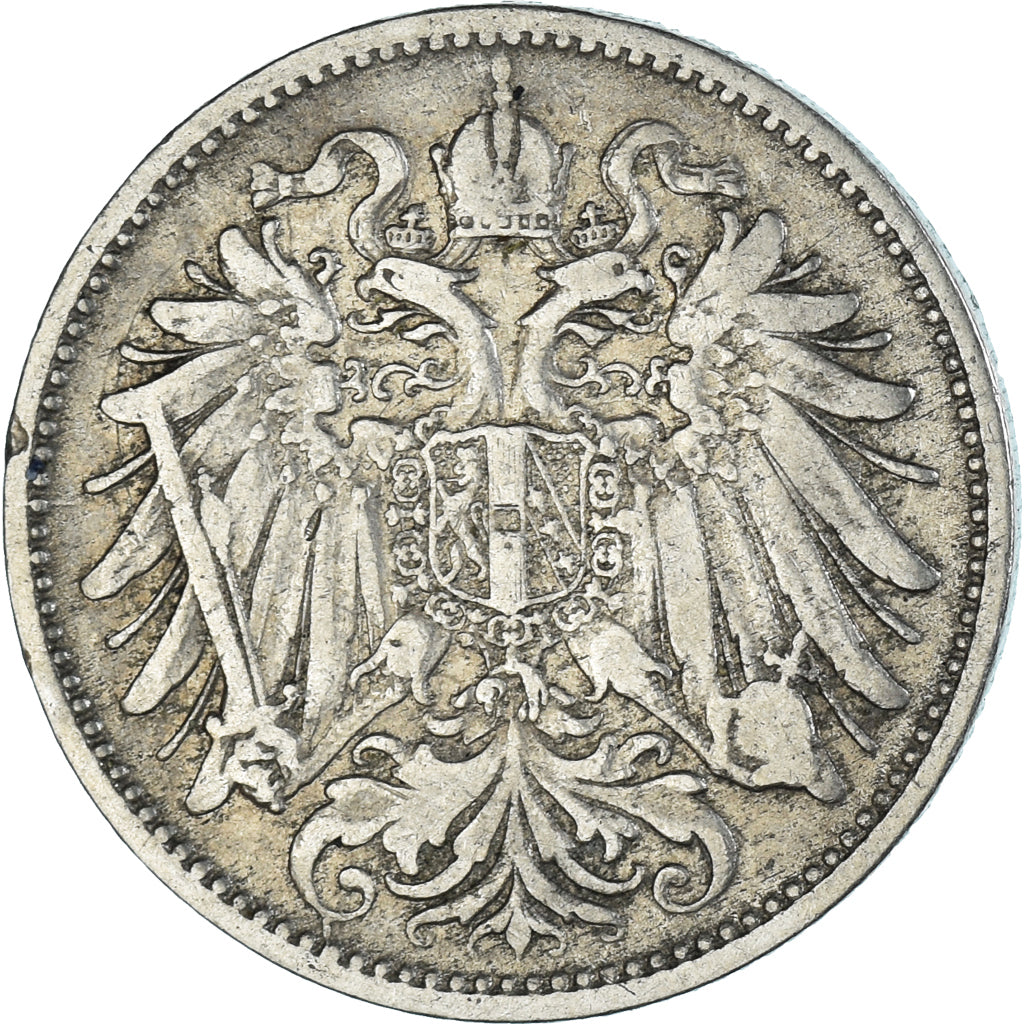 Münze, Österreich, 10 Heller, 1893