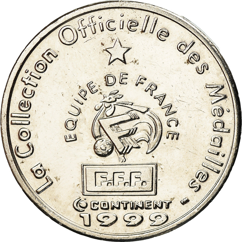 France, Token, Equipe de France de Football, Lizarazu, Défenseur, 1999