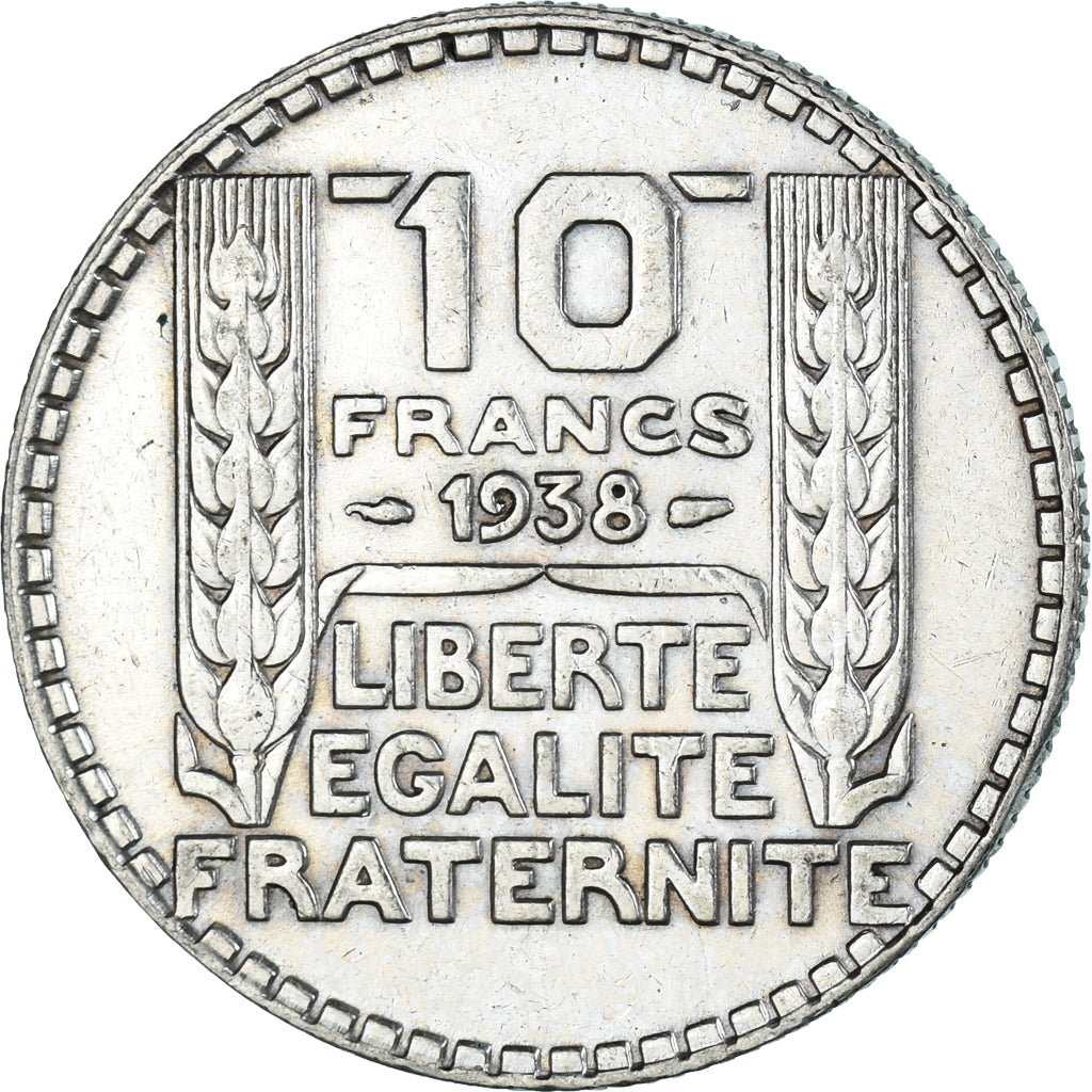 Coin, France, 10 Francs, 1938