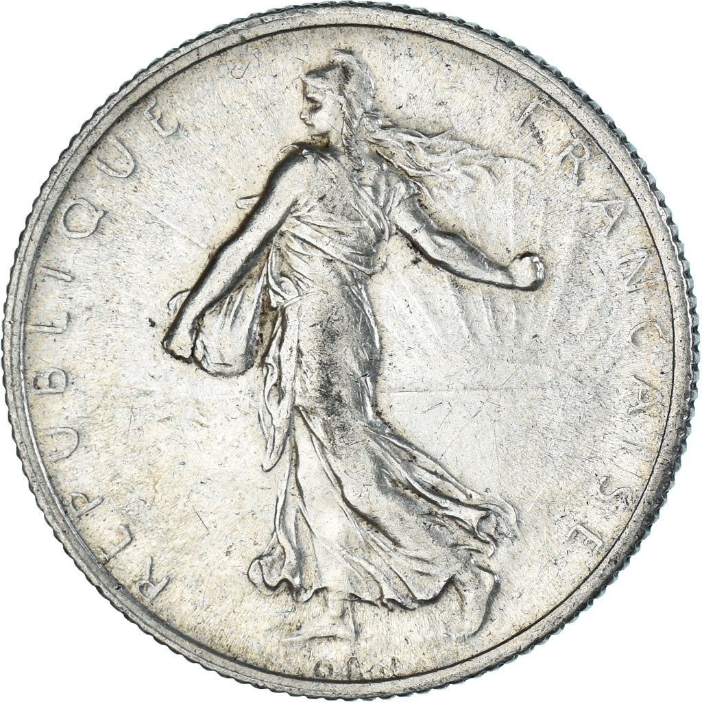 Moeda, França, 2 Francs, 1919