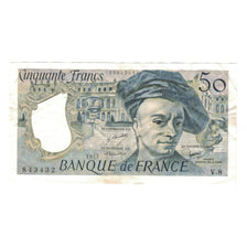 France, 50 Francs, Quentin de La Tour, 1981, V8, EF(40-45), Fayette:67.2