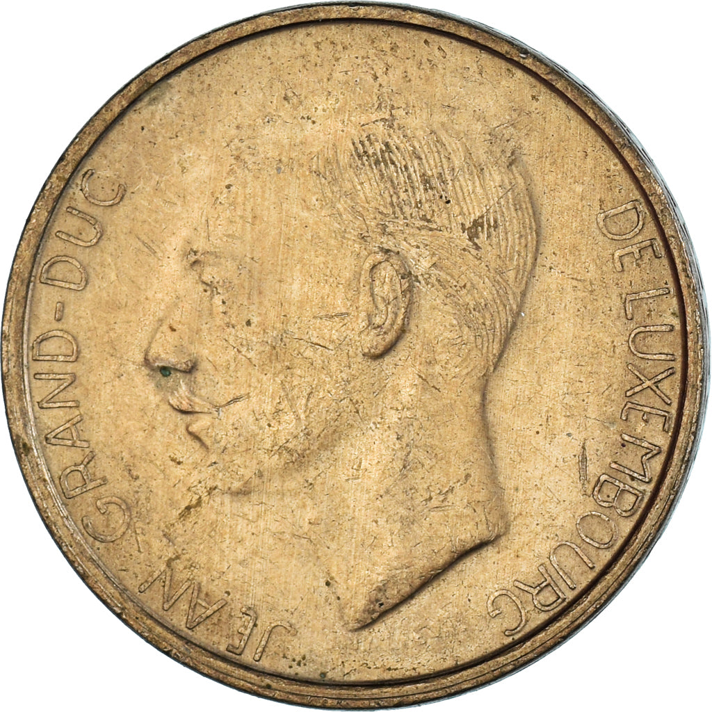 Moneda, Luxemburgo, 20 Francs, 1990