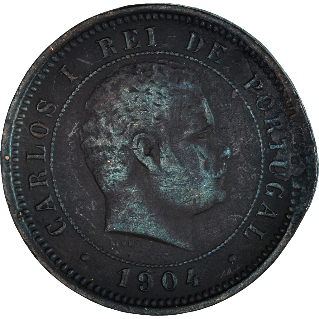 Moneda, Portugal, 5 Reis, 1904