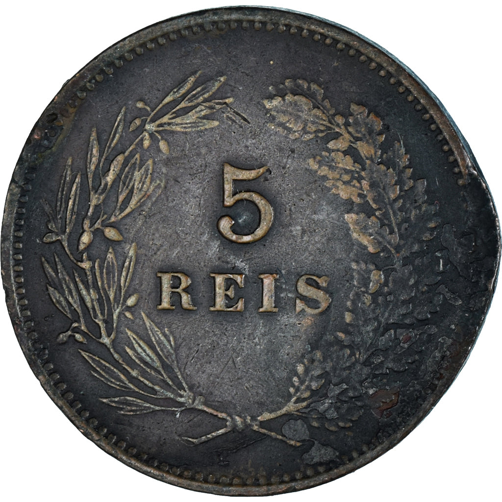 Moneda, Portugal, 5 Reis, 1904