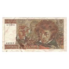 Frankreich, 10 Francs, Berlioz, 1975, S244, S+, Fayette:63.13, KM:150b