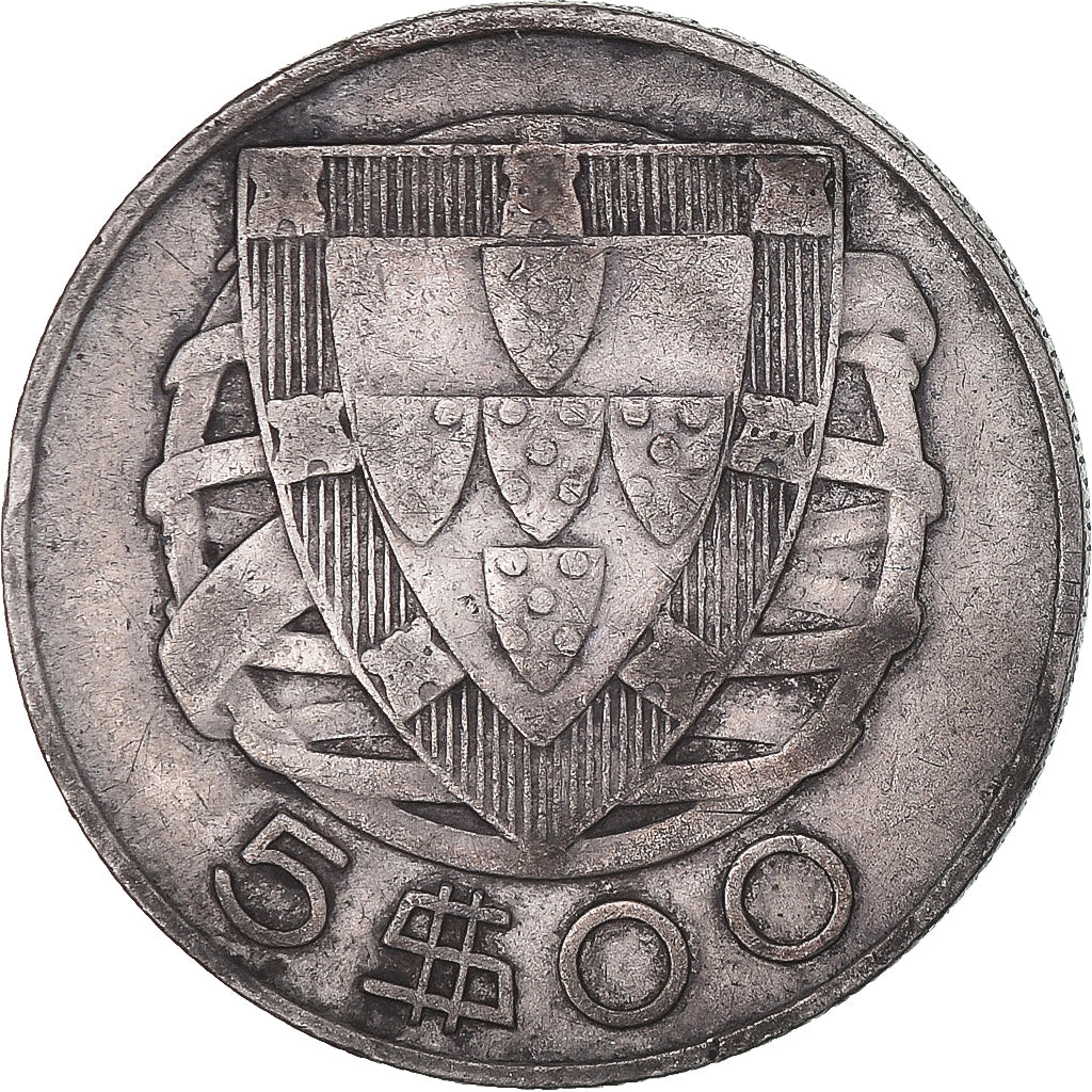 Moneta, Portugal, 5 Escudos, 1951
