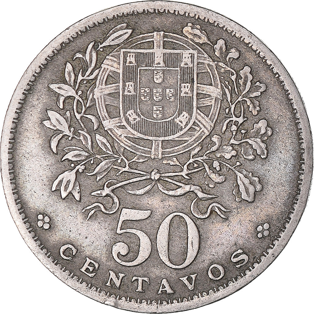 Moneta, Portogallo, 50 Centavos, 1957