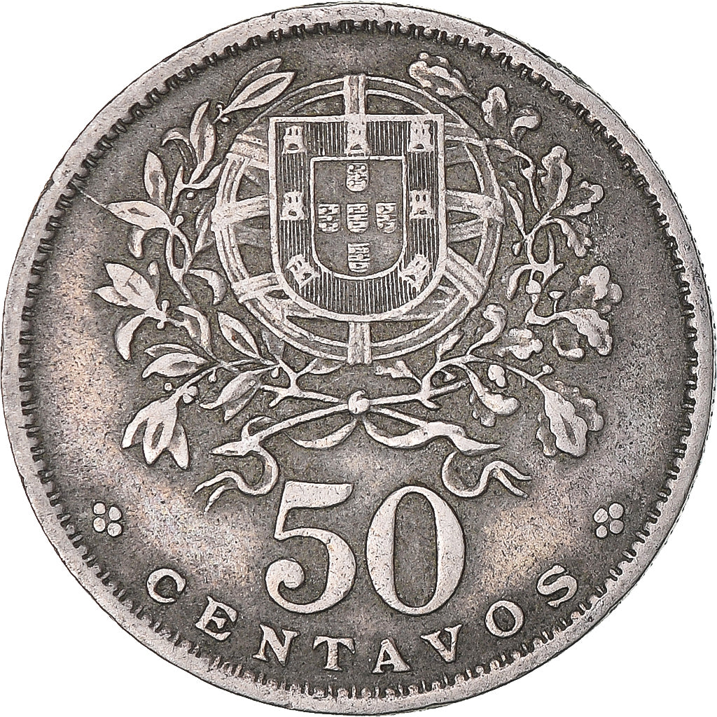 Moneta, Portogallo, 50 Centavos, 1955