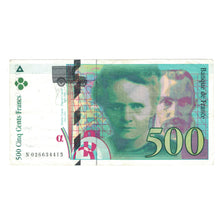 Francja, 500 Francs, Pierre et Marie Curie, 1994, N026634415, EF(40-45)