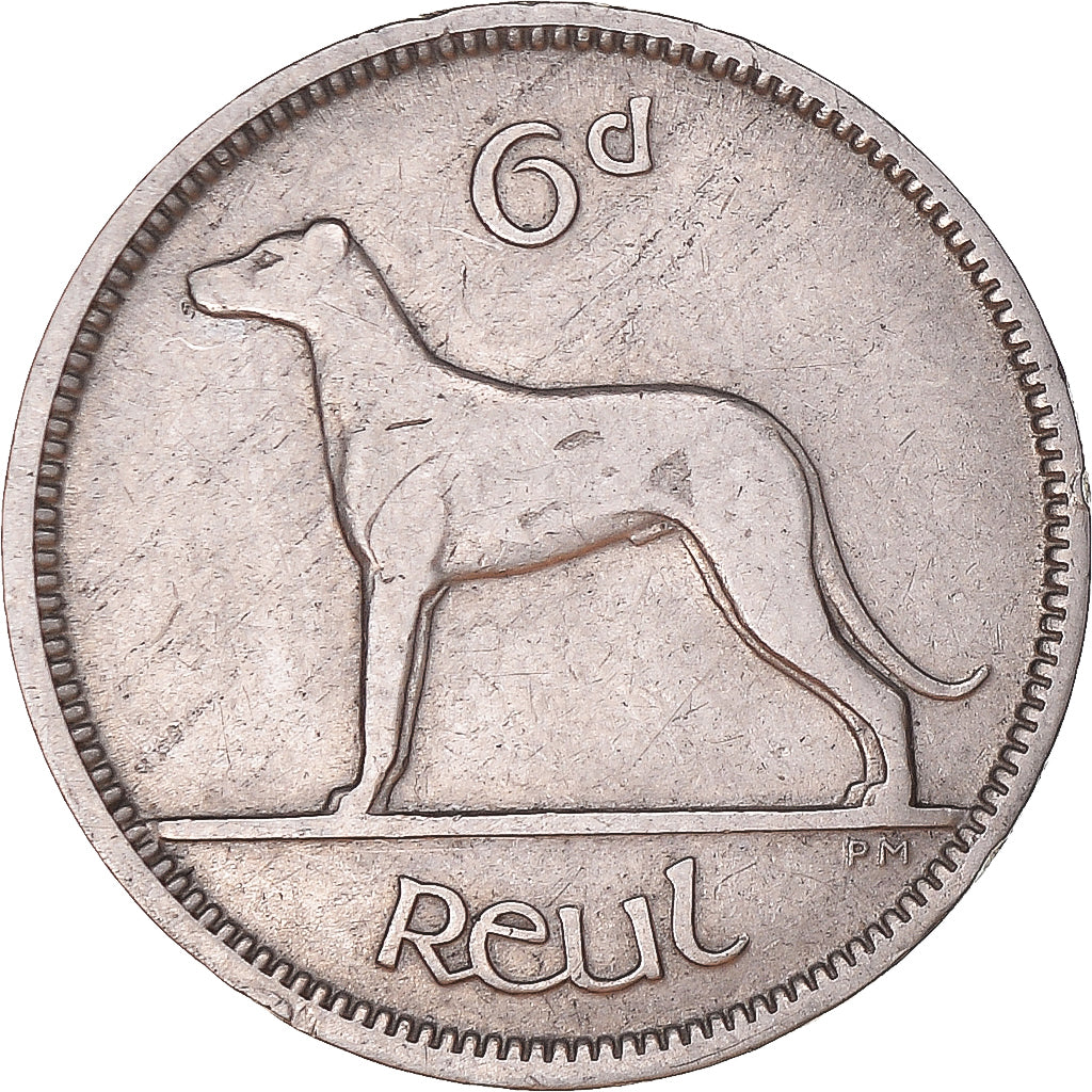 Coin, Ireland, 6 Pence, 1928