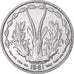 Coin, West African States, Franc, 1961