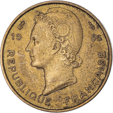 Coin, West African States, 5 Francs, 1956