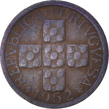 Münze, Portugal, 10 Centavos, 1952