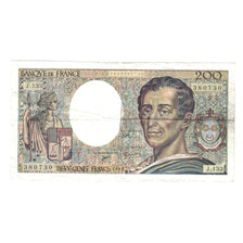 Francja, 200 Francs, Montesquieu, 1992, 380730, EF(40-45), Fayette:70.12c