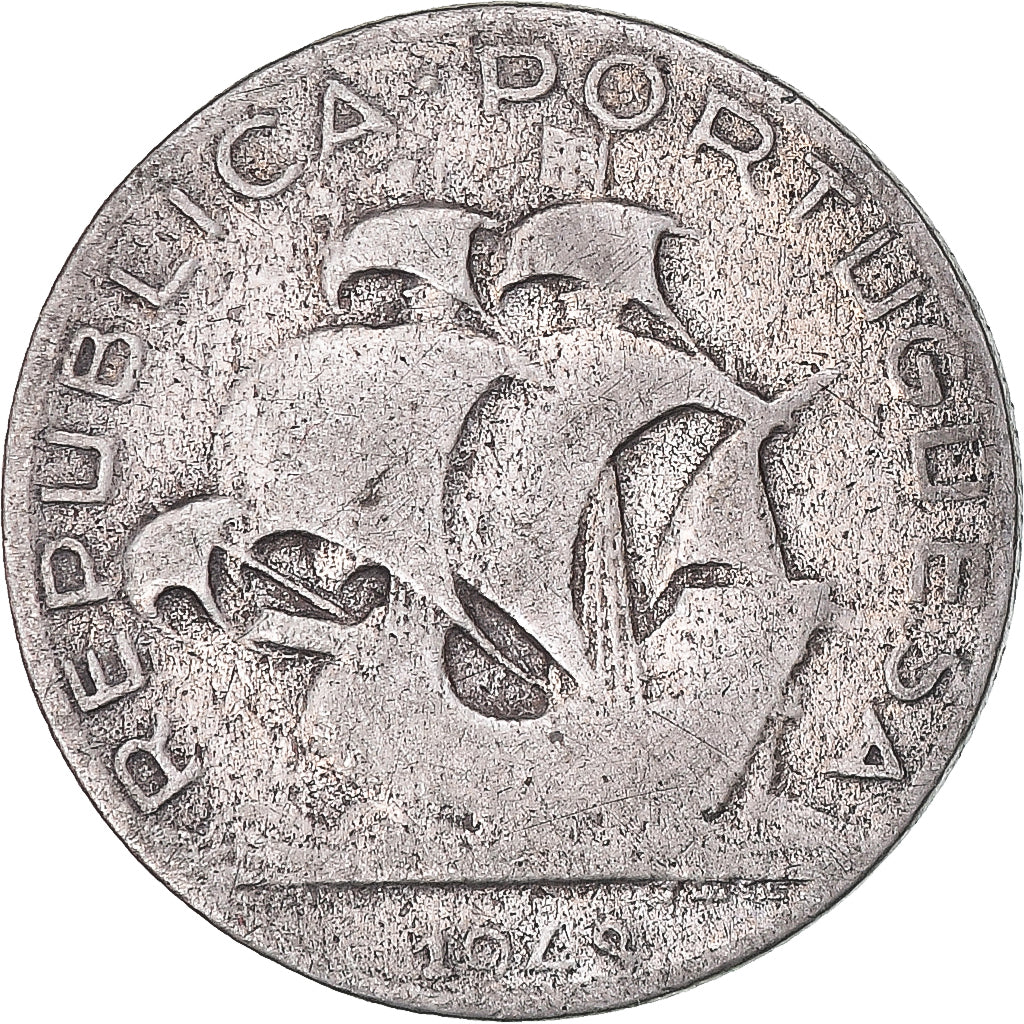 Moneta, Portogallo, 2-1/2 Escudos, 1943