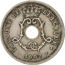 Belgium, 5 Centimes, 1902, EF(40-45), Copper-nickel, KM:46