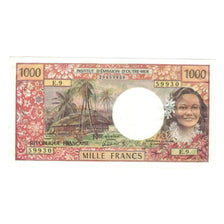 Billete, 1000 Francs, Tahití, papeete, KM:27d, MBC+