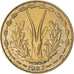 Moneta, Kraje Afryki Zachodniej, 5 Francs, 1987