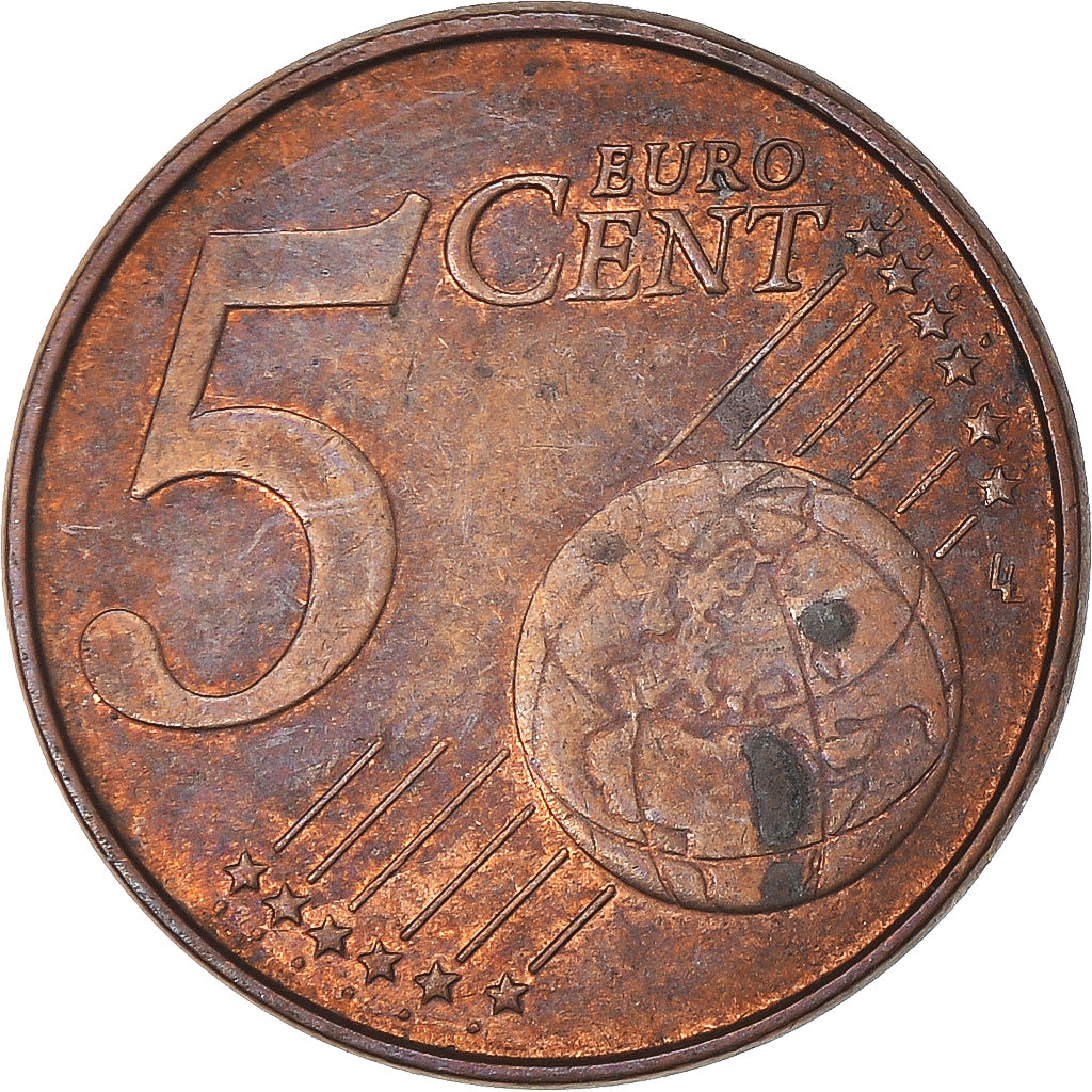 Munten, België, 5 Euro Cent, 2005