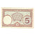 Billete, 5 Francs, Nueva Caledonia, NOUMÉA, KM:36b, MBC