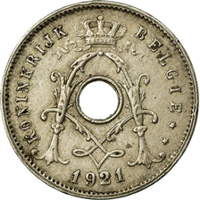 Coin, Belgium, 5 Centimes, 1921, AU(50-53), Copper-nickel, KM:67