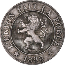 Coin, Belgium, 10 Centimes, 1898