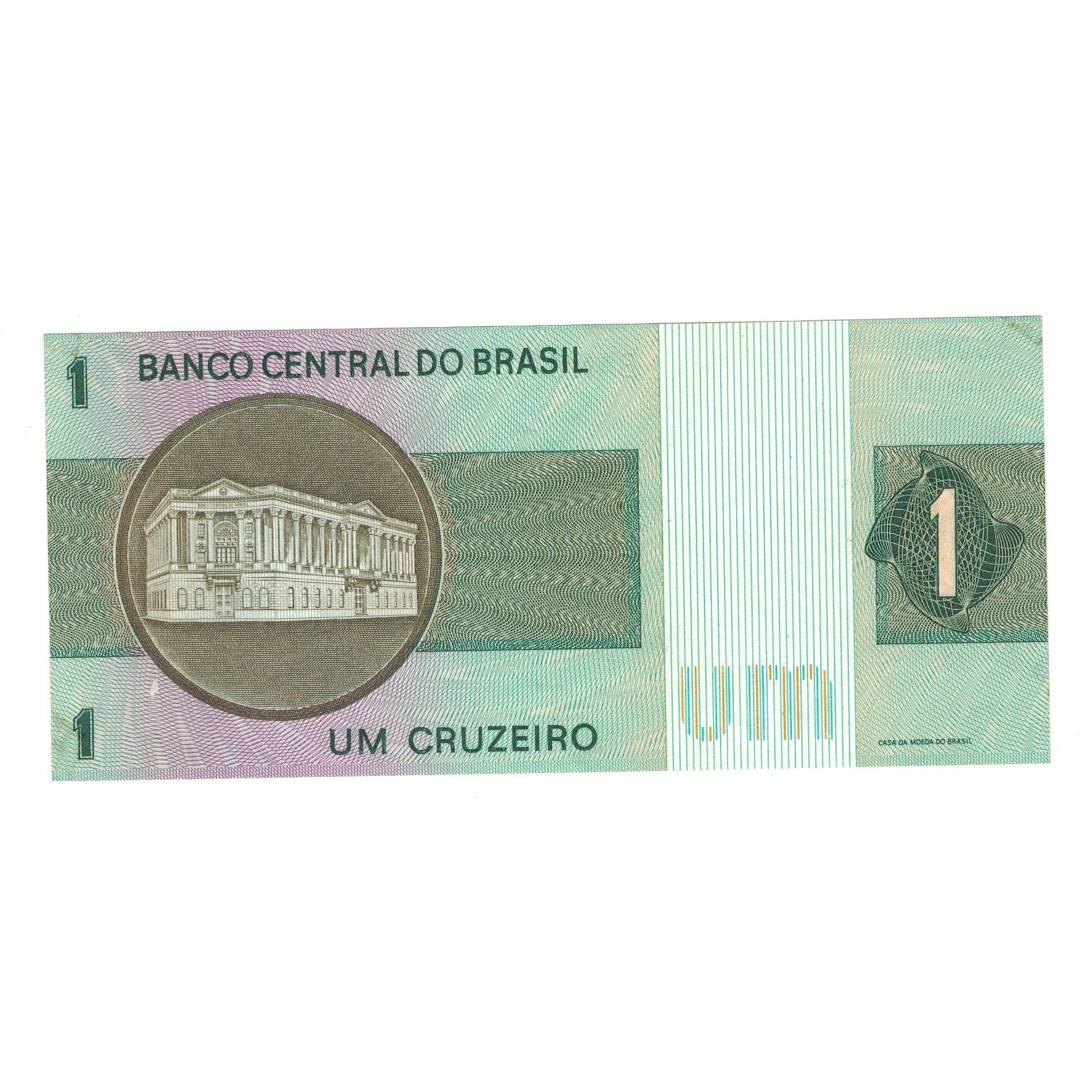 Billet, Brésil, 1 Cruzeiro, KM:191Aa, SUP
